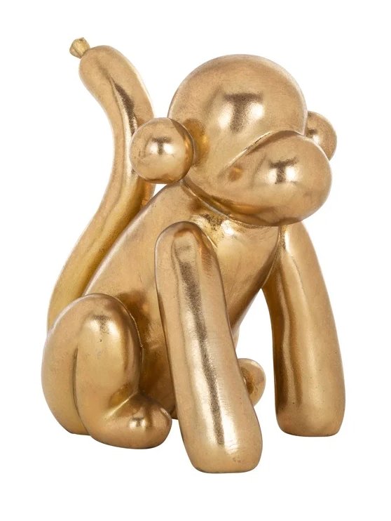Decorative object Monkey (Gold) Decorative object Monkey (Gold)