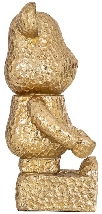 Decorative object Bear sitting (Gold) Decorative object Bear sitting (Gold)