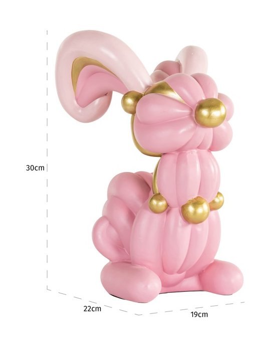 Decorative object Rabbit (Pink) Decorative object Rabbit (Pink)