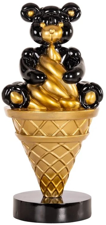 Decorative object Harly (Black/gold) Decorative object Harly (Black/gold)