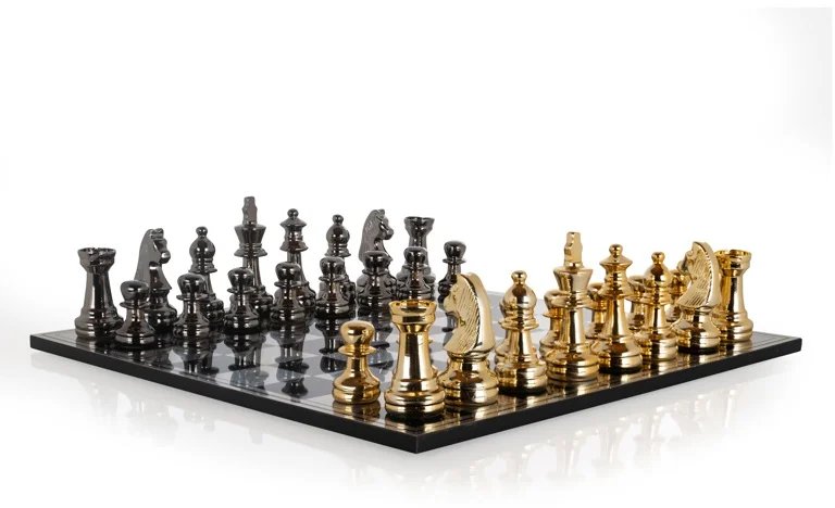 Chessboard Saray (Black/gold) Chessboard Saray (Black/gold)