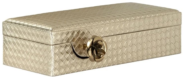 Storage box Trace small (Gold) Storage box Trace small (Gold)