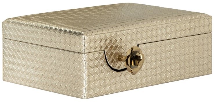Storage box Trace big (Gold) Storage box Trace big (Gold)