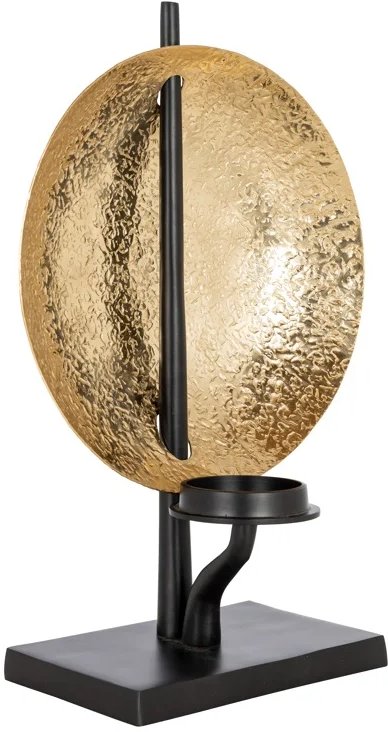 Candle holder Chayra (Black/gold) Candle holder Chayra (Black/gold)