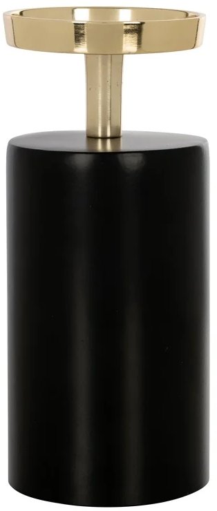 Candle holder Caya big (Black/gold) Candle holder Caya big (Black/gold)