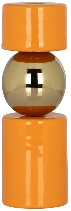 Candle holder Kira (Orange) Candle holder Kira (Orange)