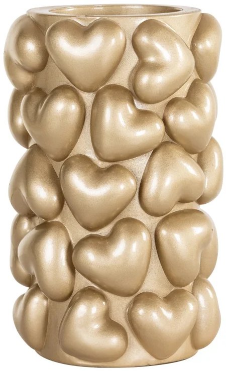 Candle holder Anne hearts small (Gold) Candle holder Anne hearts small (Gold)