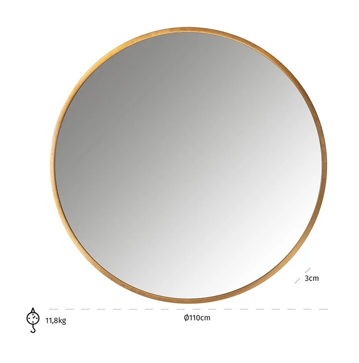 Mirror Maevy gold 110? (Gold) Mirror Maevy gold 110? (Gold)
