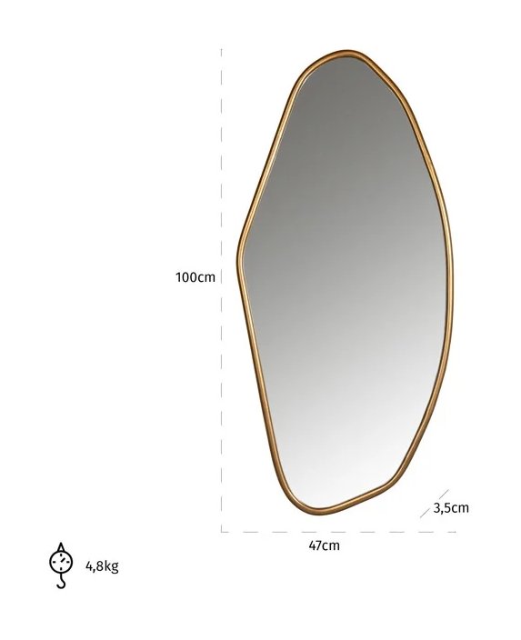 Mirror Eldon (Gold) Mirror Eldon (Gold)