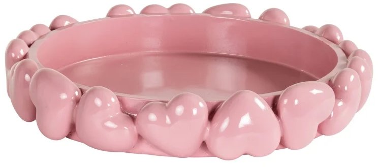 Tray Suzie hearts (Pink) Tray Suzie hearts (Pink)
