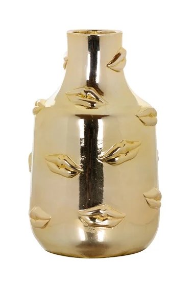 Vase Kisses gold small (Gold) Vase Kisses gold small (Gold)