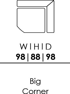 Skandia Big Corner 98 x 98cm (THJ) Skandia Big Corner 98 x 98cm (THJ)