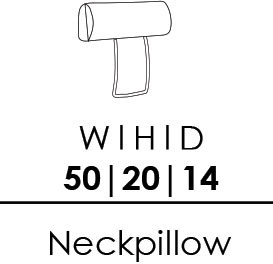Skandia Neck Pillow - 50cm - (NF50) Skandia Neck Pillow - 50cm - (NF50)