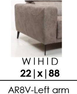 Skandia (Model 2680) 22cm Arm - Left - (AR8V) Skandia (Model 2680) 22cm Arm - Left - (AR8V)