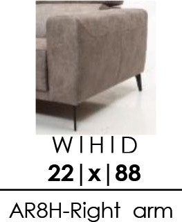 Skandia (Model 2680) 22cm Arm - Right - (AR8H) Skandia (Model 2680) 22cm Arm - Right - (AR8H)