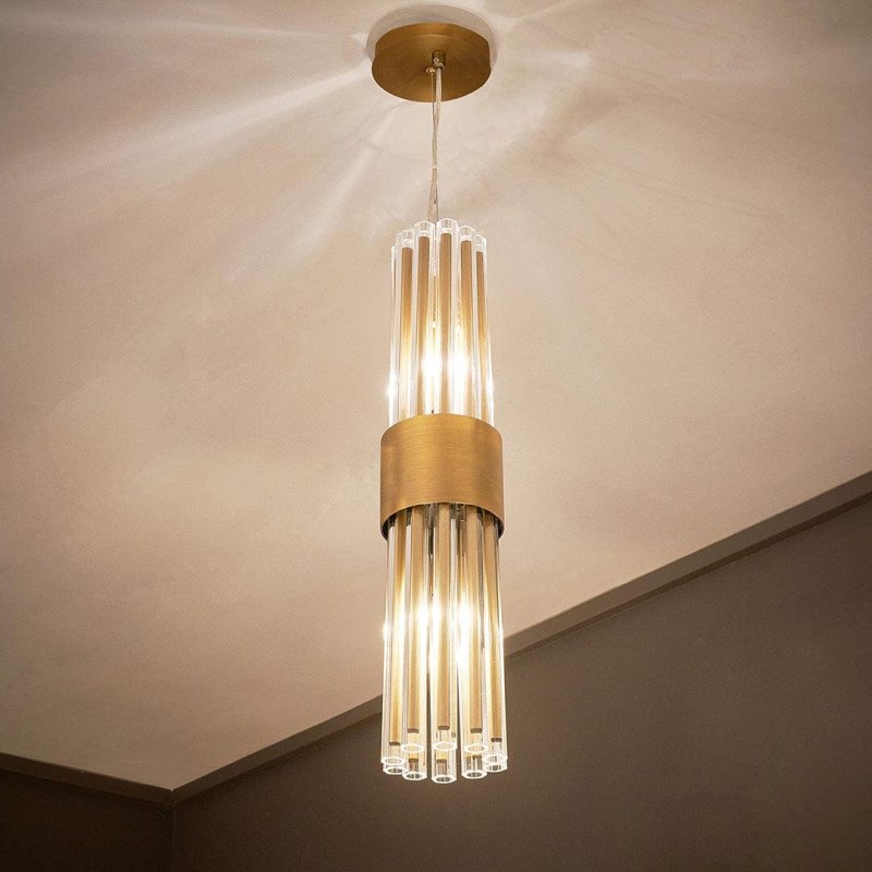 Colmar Antique Brass Finish Pendant Colmar Antique Brass Finish Pendant