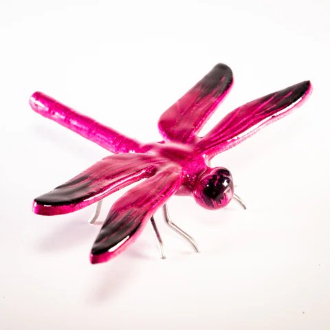 Brushed Pink Dragonfly Large Brushed Pink Dragonfly Large