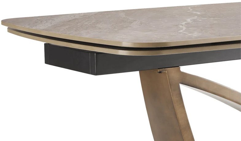 Vanzo 180-260cm Ext Dining Table - Belgica Furniture