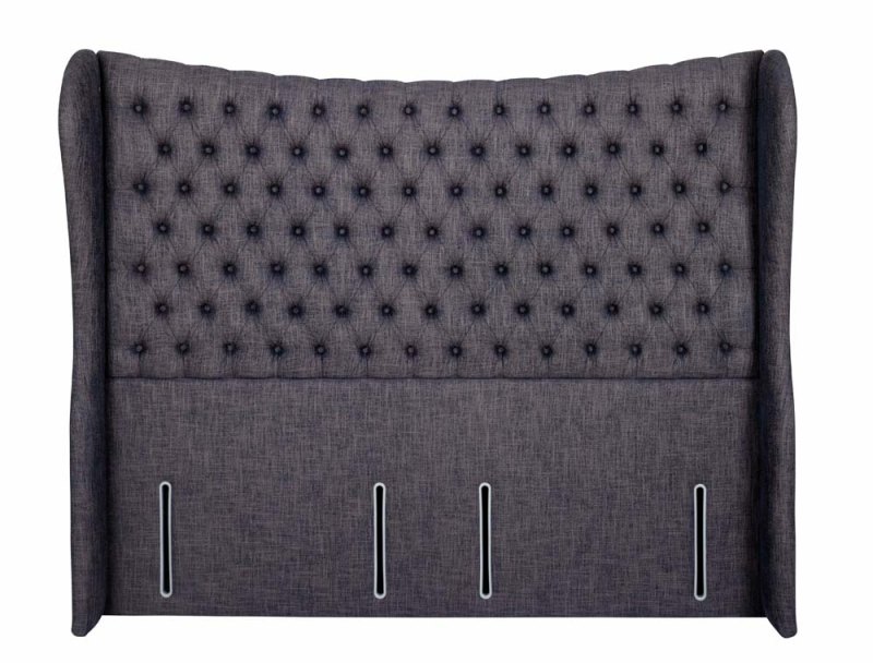 Elizabeth Winged Eurowide Headboard by Hypnos Beds Elizabeth Winged Eurowide Headboard by Hypnos Beds