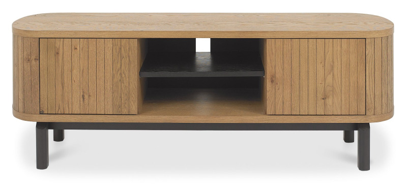 Luma Rustic Oak & Peppercorn Entertainment Unit Luma Rustic Oak & Peppercorn Entertainment Unit
