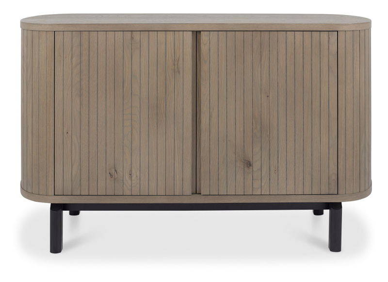 Luma Grey Oiled Oak & Peppercorn Narrow Sideboard Luma Grey Oiled Oak & Peppercorn Narrow Sideboard