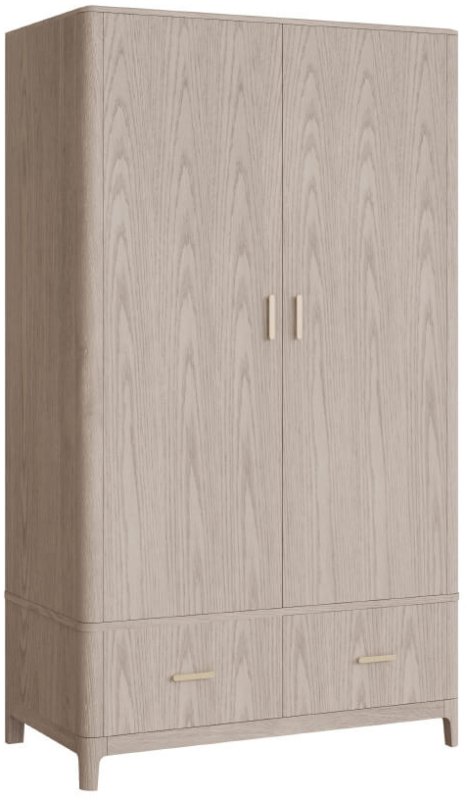 Zenia 2 Door 2 Drawer Wardrobe Zenia 2 Door 2 Drawer Wardrobe