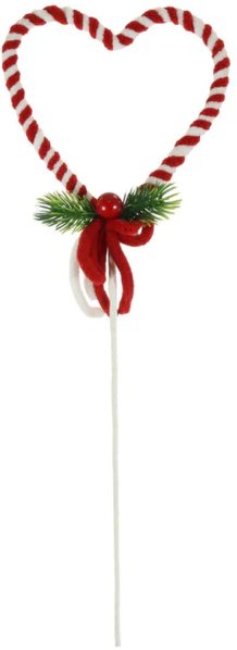 Xmas Candy Cane Heart Xmas Candy Cane Heart