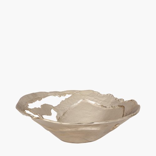 Gold Cast Metal Decorative Bowl Gold Cast Metal Decorative Bowl