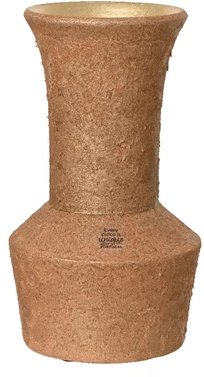 Vase Terracotta Matt with Glitter Gold Lining Vase Terracotta Matt with Glitter Gold Lining