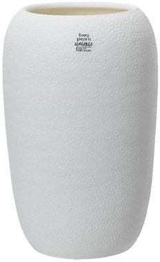 Vase Terracotta White 30cm Vase Terracotta White 30cm