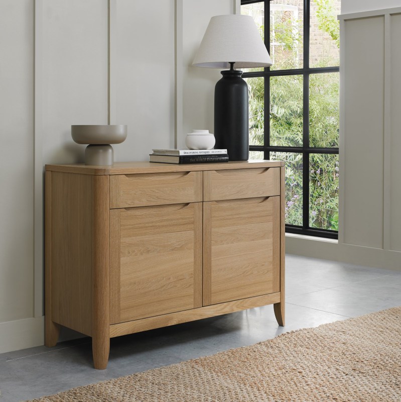 Chester Oak Narrow Sideboard by Bentley Designs Chester Oak Narrow Sideboard by Bentley Designs