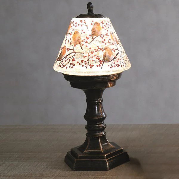 LED Robin Lamp Spinner 32cms LED Robin Lamp Spinner 32cms