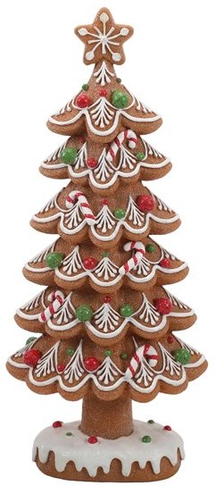 Gingerbread Xmas Tree 38cm Gingerbread Xmas Tree 38cm