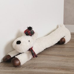 Xmas Westie Draught Excluder 75cm Xmas Westie Draught Excluder 75cm