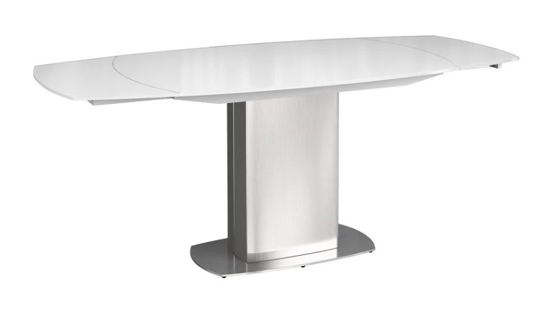 Olivia White 130-190cm Extending Dining Table Olivia White 130-190cm Extending Dining Table