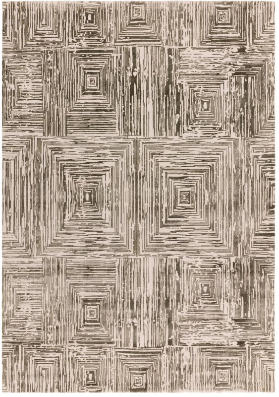 Kuza Portrait Khaki Rug by Asiatic Kuza Portrait Khaki Rug by Asiatic