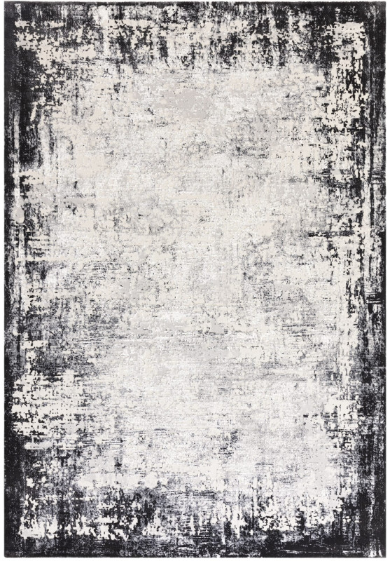Kuza Border Grey Rug by Asiatic Kuza Border Grey Rug by Asiatic