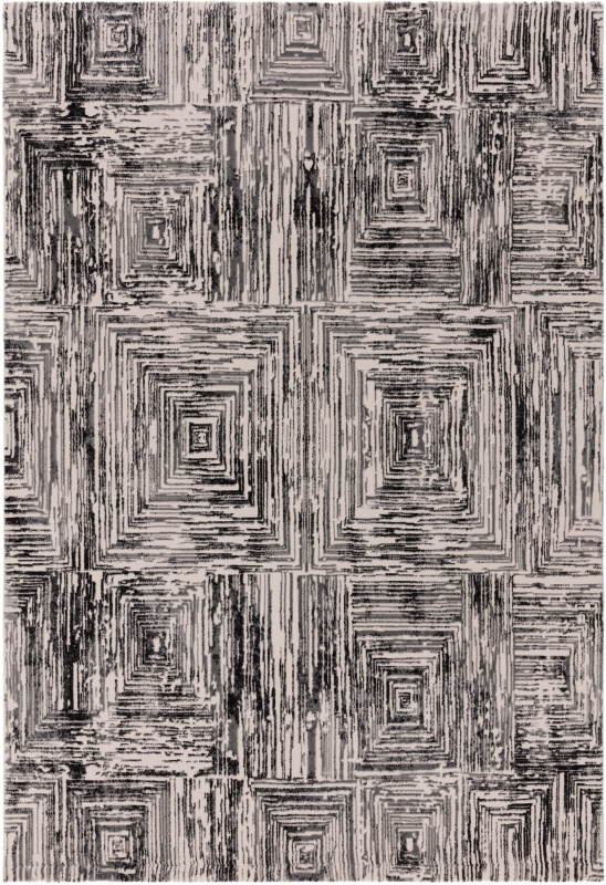Kuza Portrait Grey Rug by Asiatic Kuza Portrait Grey Rug by Asiatic