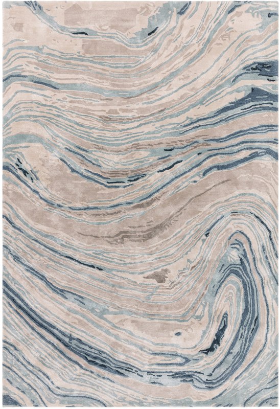 Katherine Carnaby Tuscany Azzuro Marble Rug by Asiatic Katherine Carnaby Tuscany Azzuro Marble Rug by Asiatic