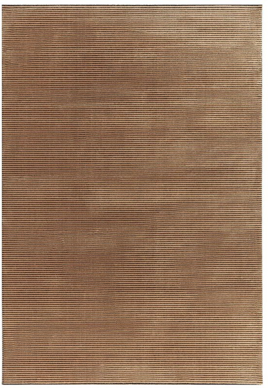 Kuza Plain Stripe Terracota Rug By Asiatic Kuza Plain Stripe Terracota Rug By Asiatic