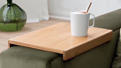 40 x 27cm Wooden Tray for Armrest by 3C Candy 40 x 27cm Wooden Tray for Armrest by 3C Candy