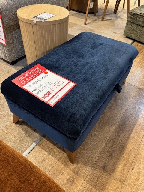 Nevada Legged Ottoman (Showroom Clearance) Nevada Legged Ottoman (Showroom Clearance)