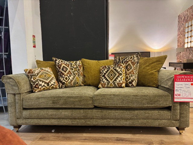 Fleming Grand Pillow Back Sofa by Alstons (Showroom Clearance) Fleming Grand Pillow Back Sofa by Alstons (Showroom Clearance)