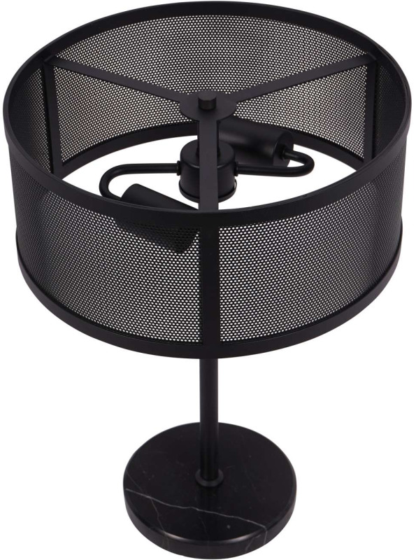 Storm Mesh Black Table Lamp With Shade Storm Mesh Black Table Lamp With Shade