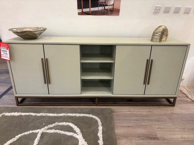 Whitebone 225cm Sideboard by Richmond Interiors (Showroom Clearance) Whitebone 225cm Sideboard by Richmond Interiors (Showroom Clearance)