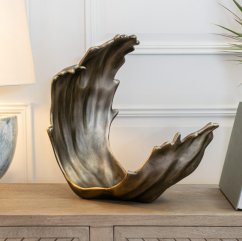 Sean Leaf Ornament - Bronze Sean Leaf Ornament - Bronze