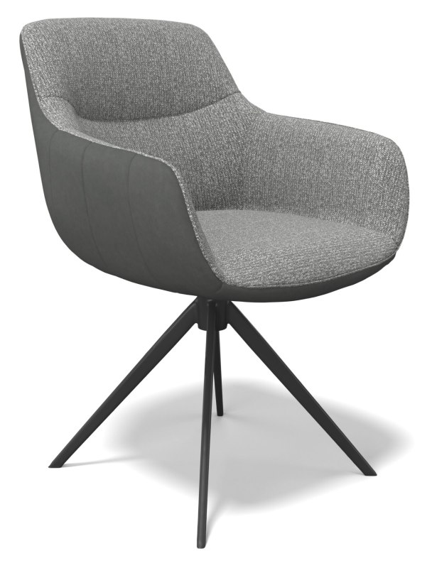 Ferrara Swivel Dining Armchair by Modulax Ferrara Swivel Dining Armchair by Modulax