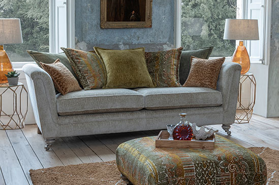 Darcey Grand Pillowback Sofa by Alstons Darcey Grand Pillowback Sofa by Alstons