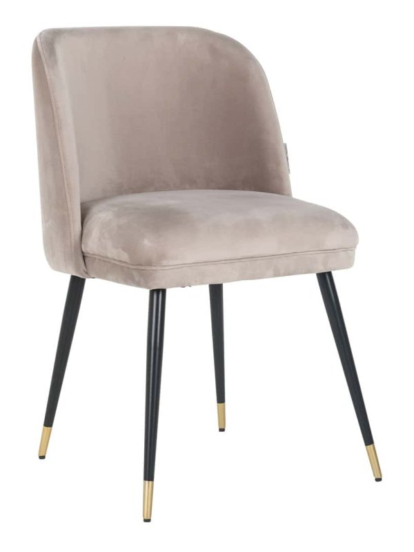 Alicia Dining Chair (Khaki Velvet) by Richmond Interiors Alicia Dining Chair (Khaki Velvet) by Richmond Interiors