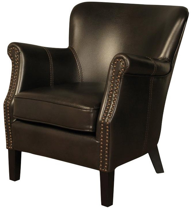 Harlen Armchair (Brown PU Leather) Harlen Armchair (Brown PU Leather)